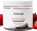 Kintsugi KeraSweet Hair Fortifying Gummy- Help Combat Signs of Aging Hair, Supplement for Strong, Volighting Strands- Ondersteunt gezond, Fuller Looking Hair w/ B12, Saw Palmetto, ACV (Strawberry, 60ct)