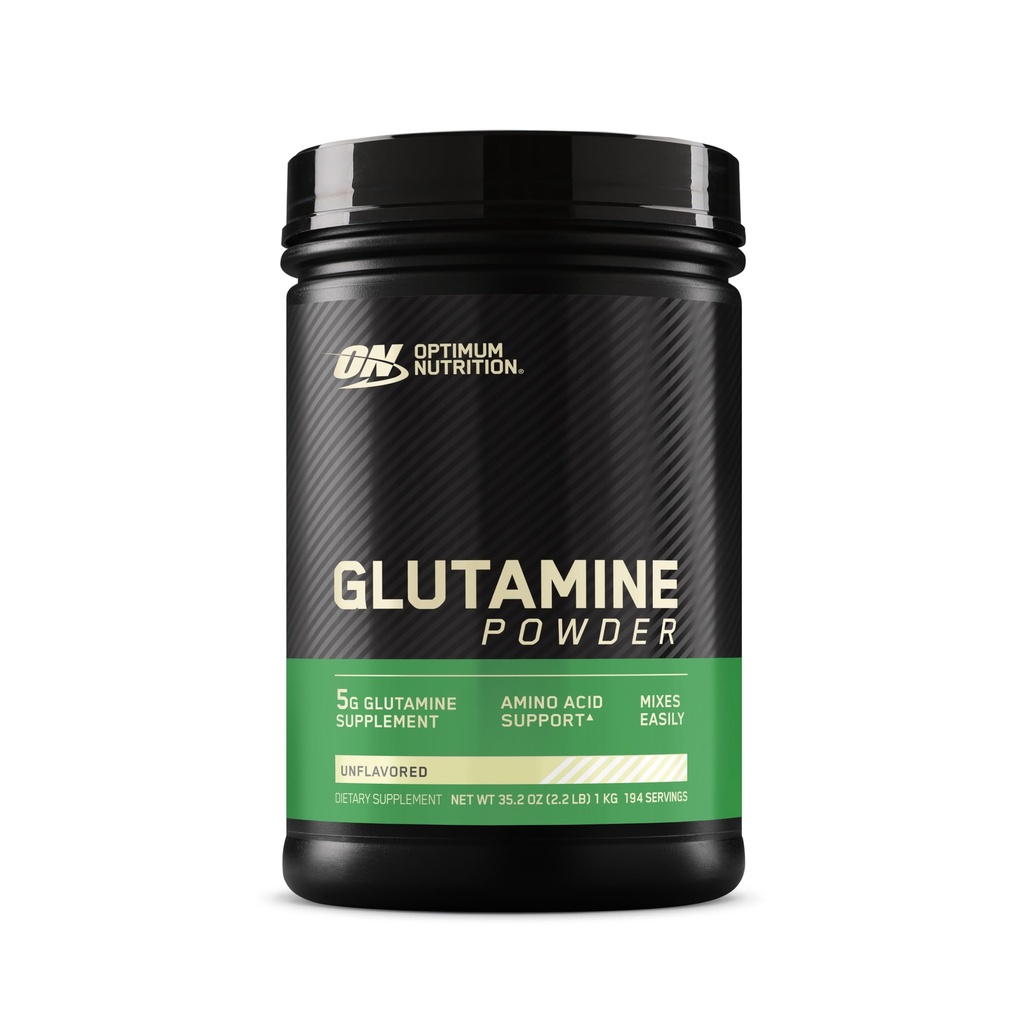 Optimale voeding L-glutamine Muscle Recovery Powder, 1000 Gram, 194 Servers (verpakking van 1)