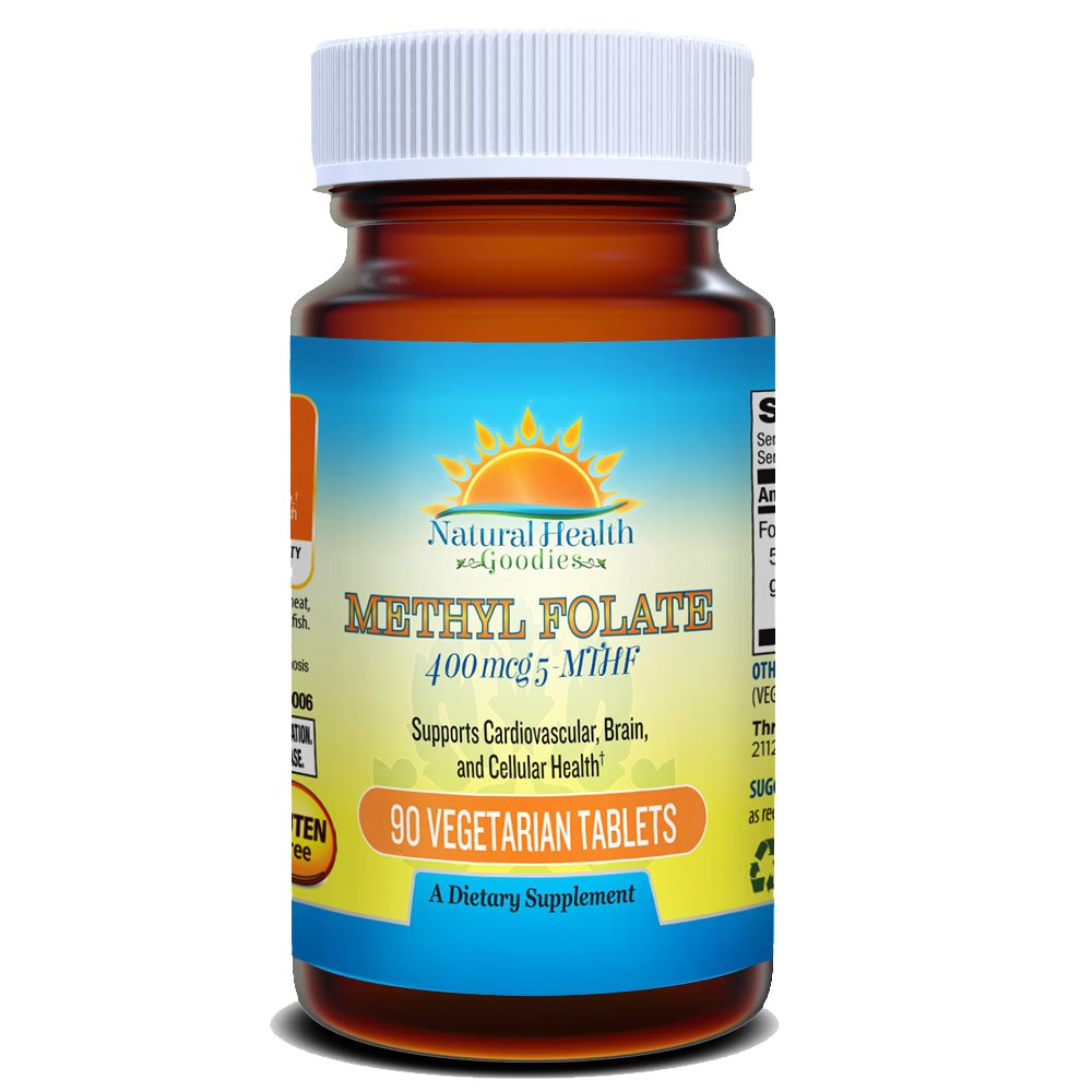 Actieve folaat Quatrefolic Acid 5-MTHF Methylfolaat Smart Choice for Prenatal Heart & Brain Development versus Synthetisch foliumzuur