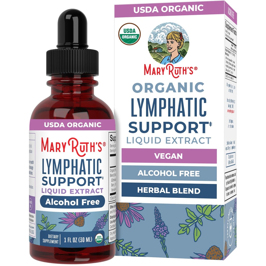 MaryRuth Organics Lymfatische Ondersteuning Drops 