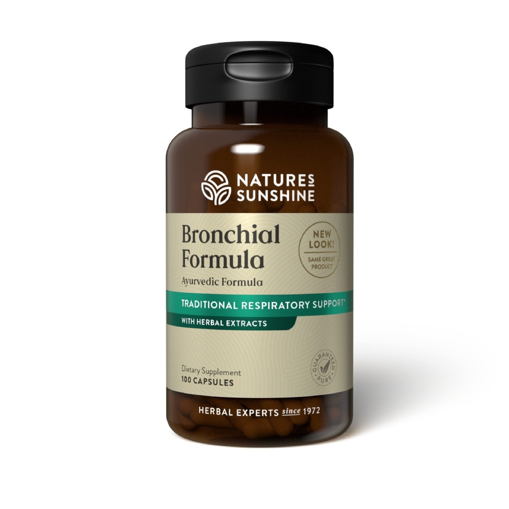 Formule Bronchiale Sunshine de la nature, 100 Capsules