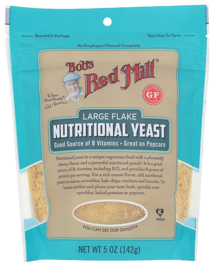 Bob's Red Mill Nutritional Gist, 5oz (Pack of 4) - Vegan, Paleo Friendly, Kosher