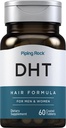 Piping Rock DHT Formule Cheveux Avancé 60 comprimés pour hommes et femmes