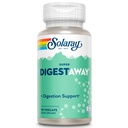 SOLARAY Super Digestaway Enzymes digestifs - Pancréatine, Papaine, Ginger, Pepsin, Betaine HCl, Aloe Vera, et plus - Soutien à la digestion et à l'absorption des nutriments - Verified Lab - 90 VegCaps