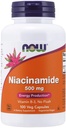 NOW Foods - Niacinamide 500 mg 100 caps (verpakking van 4)