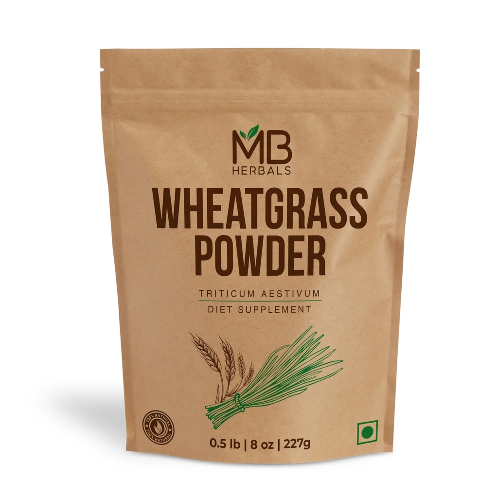 MB Kruiden Tarwegras Poeder 8 oz (1/2 lb) 
