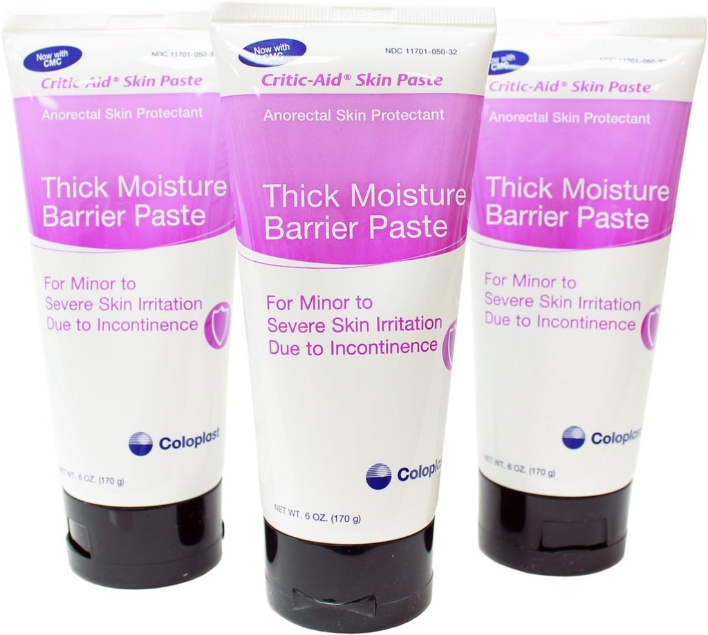 Critic-Aid huidpasta - huidbeschermer/barrier plakken 6 oz tube (verpakking van 3)