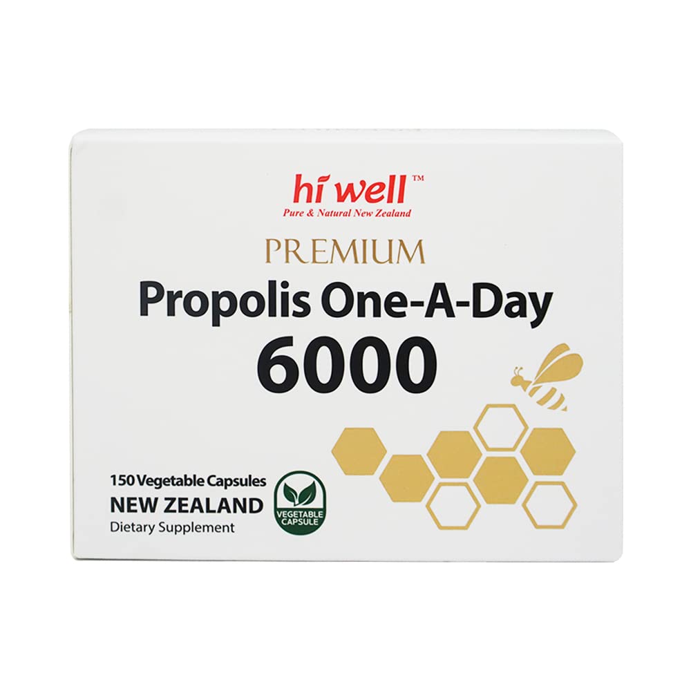Hoi Well Premium Propolis 6000 Flavonoid 120mg 150Capsules