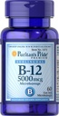 Puritanen trots vitamine B-12 helpt om voedsel om te zetten in energie* 5000 Mcg Sublingual- Microlozenges, 60 Count (Pack of 1)