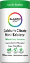 Rainbow licht calcium citraat tabletten met vitamine D, Dieetsupplement biedt high-Potency Bone Health Ondersteuning, met calcium en vitamine D, vegetarisch en glutenvrij, 120 Tellen
