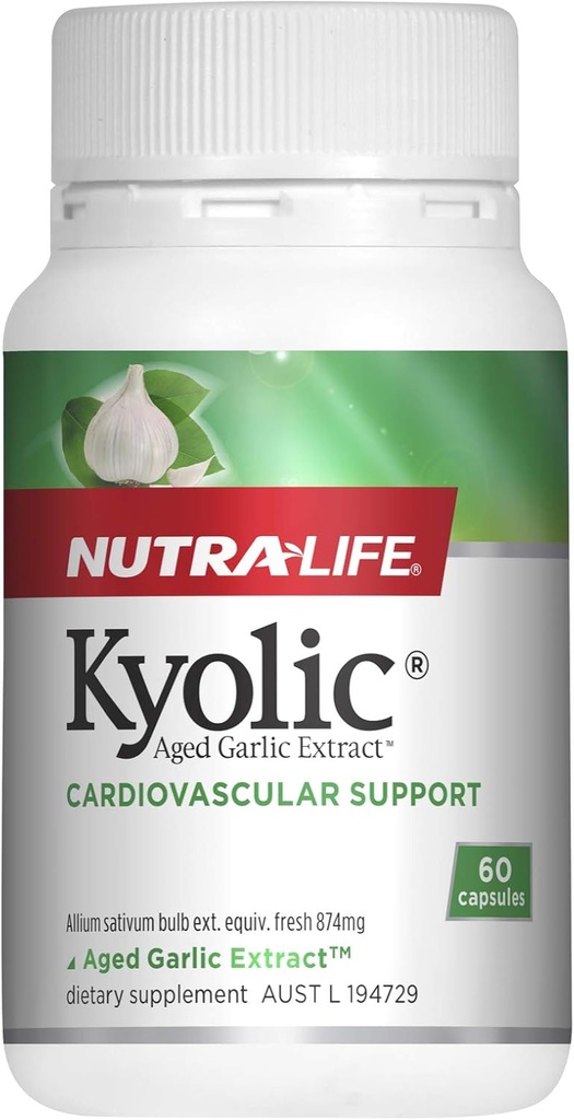 Nutra-Life Kyolic Aged Knoflook Extract 120 Capsules