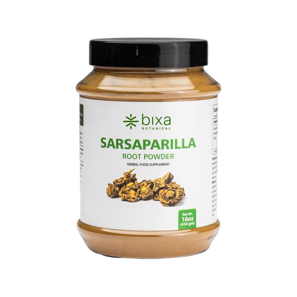 Bixa Sarsaparilla BOTANIQUE Poudre de racine de l'Hémidesmus Indicus (Anantmool)
