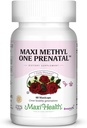 Maxi One Per Day Prenatale Formule met Gemethyleerde Folaat en Gentle Iron, 60 Tellen