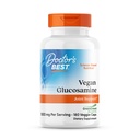 Meilleur sulfate de glucosamine végétalien de docteur, soutien articulaire, non-OGM, végétalien, sans gluten, sans soja, 750 mg 180 capsules de légumes