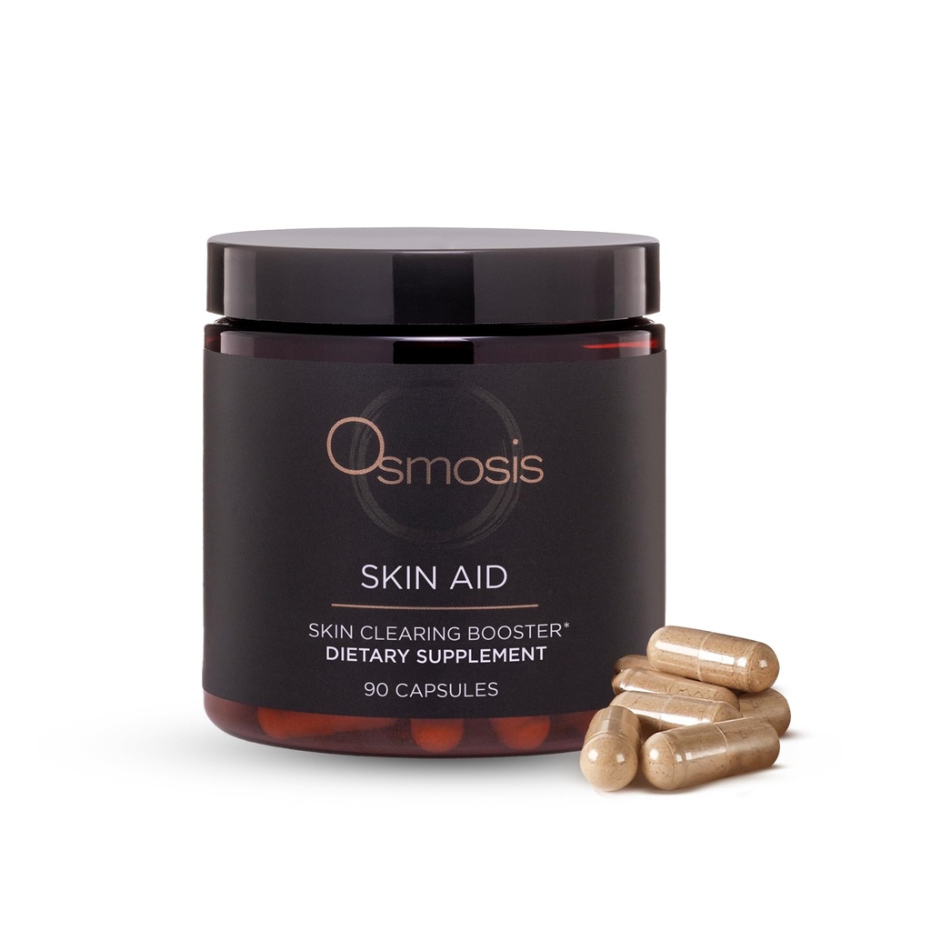 OSMOSIS huidhulp Daily Supplement, Microbiome en Immunity Support, Vitamine A, voor Acne en Vlaamse gevoelige huid, 90 Tel.