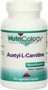 Nutricology Acetyl-L-Carnitine 500mg Supplement - Voedings- en energiesteun, ALC, Vrije vorm Aminozuur, Vegetarische Capsules - 100 Tellen
