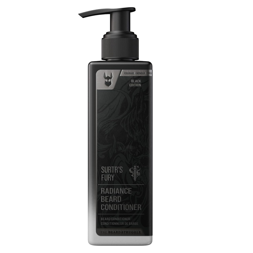 De Beard Struggle - Marksman's Beard Conditioner - Surtr's Fury, Platinum Collectie - Voedsel, Softens, & Versterkt Baard - Radiance Beard Conditioner voor mannen (8 Fl oz)