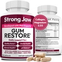 Gum Restore - Gum Care + Vitamines de dents - Gum Health & Oral Health - Supports Receding Gums & Gum Care - Vitamines dentaires pour adultes – 180 Capsules, Suppléments santé sans OGM Gum