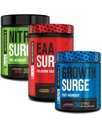 Nitrosurge avant l'entraînement, AEA Surge les acides aminés essentiels, croissance Surge après l'entraînement Groupe constructeur de muscles