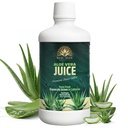 Biologische Aloë Vera Juice, handgemaakt van 100% Certified Organic, California Grown, Farm Fresh Aloë Sinds 1972 Intern gebruiken als een voedingssupplement of Topically, 32floz