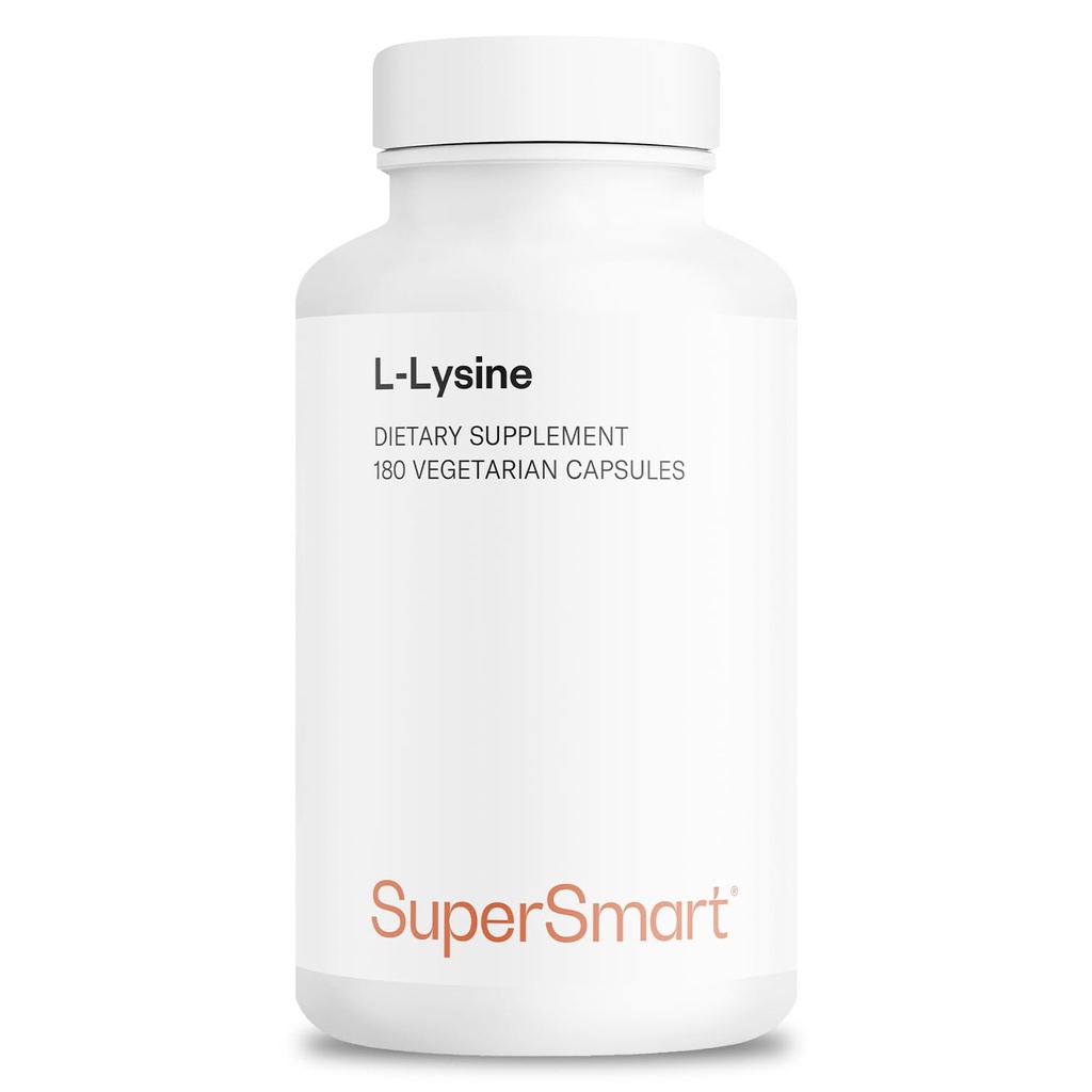 Supersmart - L-Lysine 6000 mg per dag (hoge sterkte) - Essentiële Aminozuur Lysine Supplement 