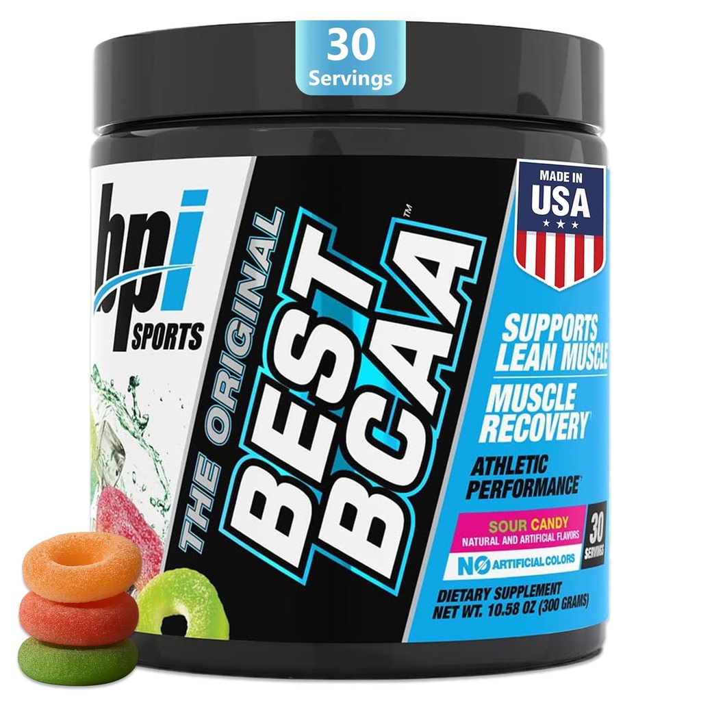 BPI Sports Best BCAA - BCAA Powder - Branched Chain Amino Acids - Muscle Recovery - Muscle Protein Synthesis - Lean Muscle - Improved Performance 