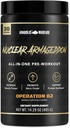 Anabolic Warfare Nuclear Armageddon Pre-workout Powder Pre-workout voor mannen en vrouwen met L-Citrulline, Beta Alanine Powder en Cafeïne (Orange Juice - 30 Servers)