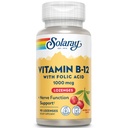 SOLARAY Vitamine B-12 1000mcg Lozen met foliumzuur 