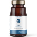 Nutri-Rich CoQ10 Softgels, Co-enzym Q10 Ubichinon voor hart en energie, Statin Usage & Cellular Health, derde partij getest, GMP kwaliteit, Geen kunstmatige additieven, Geen soja, Glutenvrij, 90 Tel.
