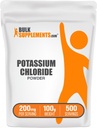 BulkSupplements.com Kaliumchloridepoeder - Zoutsubstituut, Kaliumzout - Glutenvrij, 200mg per portie, 100g (3,5 oz) (verpakking van 1)