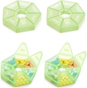 Wekelijkse Pillen Organisator Grote 7 dagen pil Box Organisator Dagelijkse Geneeskunde Case voor Vitamine Fish Oil Pillen Supplementen Artritis Vriendelijk