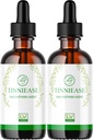 LIVORKA (2 Pack) Tinniease Drops, Tinniease Drops for Hearing Support, Tinni Ease Drops, Tinniease Oordruppels, 2 Flessen gedurende 60 dagen