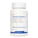 Recherche en biotique ChondroSamine S Soutien complet des tissus articulaires et conjonctifs, 600 Glucosamine élémentaire, MSM, vitamine C, manganèse, niacine, acide pantothénique, folate, B12, SOD, Catalase 90 Caps