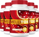 (5 Pack) MelliTox Capsules, MelliTox Supplément corps Detox, MelliTox Formule de résistance maximale, MelliTox pilules pour cellules saines, MelliTox Pastillas Review (300 Capsules)