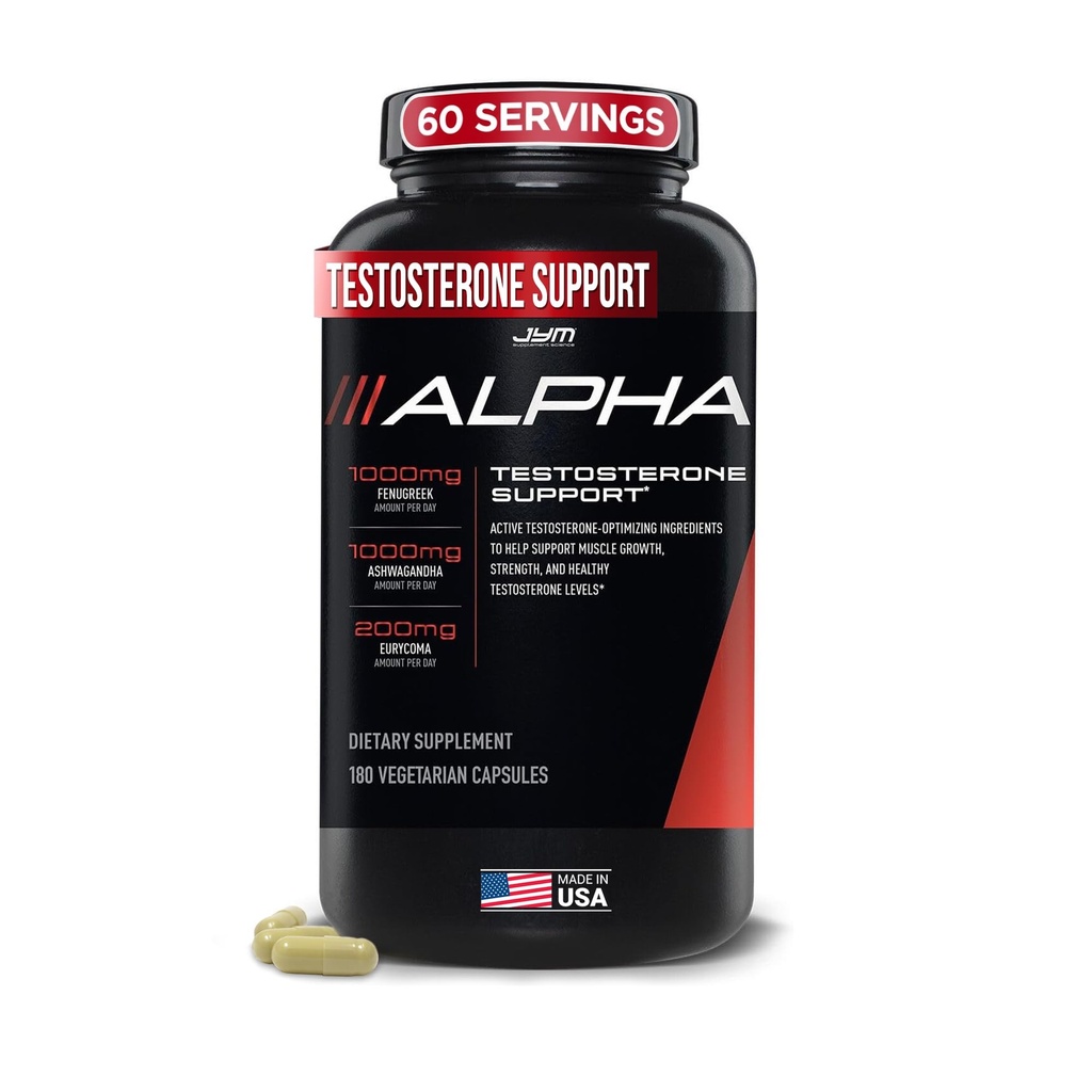 Alpha JYM Testosteron Ondersteuning 