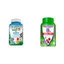 Vitafusion Fiber Well Fit Gummies Supplement, 90 Tellen (Verpakking mei Vary) & Extra sterkte Vitamine B12 Gummy Vitaminen voor Energie Metabolisme Ondersteuning