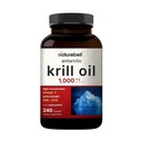 NatureBell Antarctic Krill Oil 1000mg - 240 Softgels - Omega-3 Heart, Joint & Immune Health Support* - High EPA DHA with Astaxanthin - Non-OGM & sans gluten