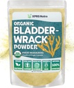 XPRS Nutra Organic Bladderwrack Powder (Fucus Vesiculosus) - Premium Bladderwrack Organic Powder for Glowing Skin - Vegan Friendly Bladderwrack Herb Jodium Supplement (4 Ounce)