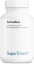 Supersmart - Bromelain 1500 mg 3000 GDU per dag - Enzymen Afgeleid van Ananaswortels - Decompensative System Booster - Non-GMO & Glutenvrij - 90 DR Capsules