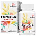 67.500 MG Polyfenolen Supplement - Krachtige Antioxidanten & Polyfenol voor Leeftijdsverdediging, Polyfenol Superfood, Quercetin, Resveratrol, Groene Thee, Plant-Based & Energy, Immune Support, 90 Capsules