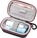 Cas de transport RLSOCO pour adultes et enfants Inhalateur d'asthme - Noir (cas seulement)