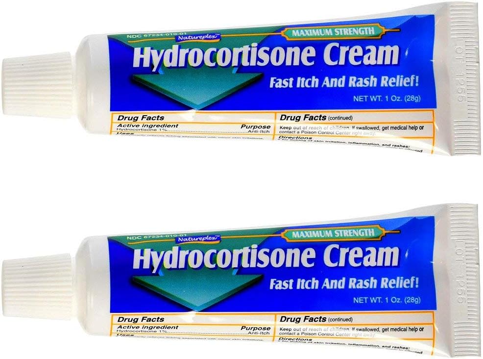 Natureplex Hydrocortison 1% Cream, 1 Oz (verpakking van 2)