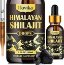 Pure Shilajit Resin Supplement, Shilajit Liquid Drops 600mg Golden Shilajit met Fulvic Acid & 85+ Trace Minerals, Organic Ayurvedic Blend for Energy, Strength, Immunity Support, 2 Fl Oz