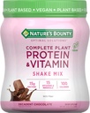 NB OS Nature's Bounty Complete Plant Protein & Vitamine Shake Mix, 12 porties