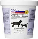 Pala-Tech Kalium citraat Plus Cranberry Granulaat 300 gram - Cat & Hond UTI behandeling - Hondenurine Tract Supplementen voor Bladder Stenen Preventie (Made in USA)