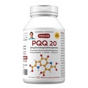 ANDREW LESSMAN PQQ 20mg - 30 Capsules - 20mg Pyrroloquinoline Quinone, Natural Protective Compound ondersteunt vitale organen, hart, hersenen, lever, immuunsysteem. Mitochondriale biogenese, Geen additieven