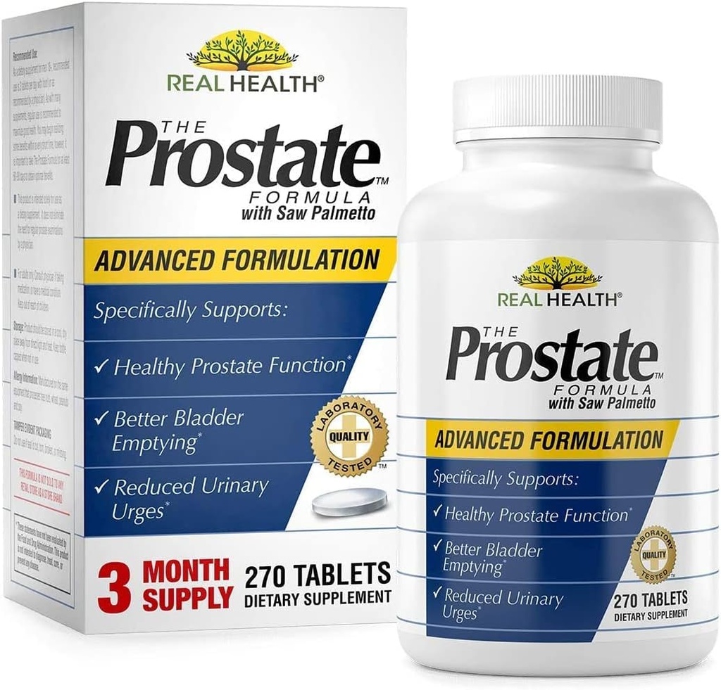REAL Health ProSTATE FORMULIER TABS 270 CT