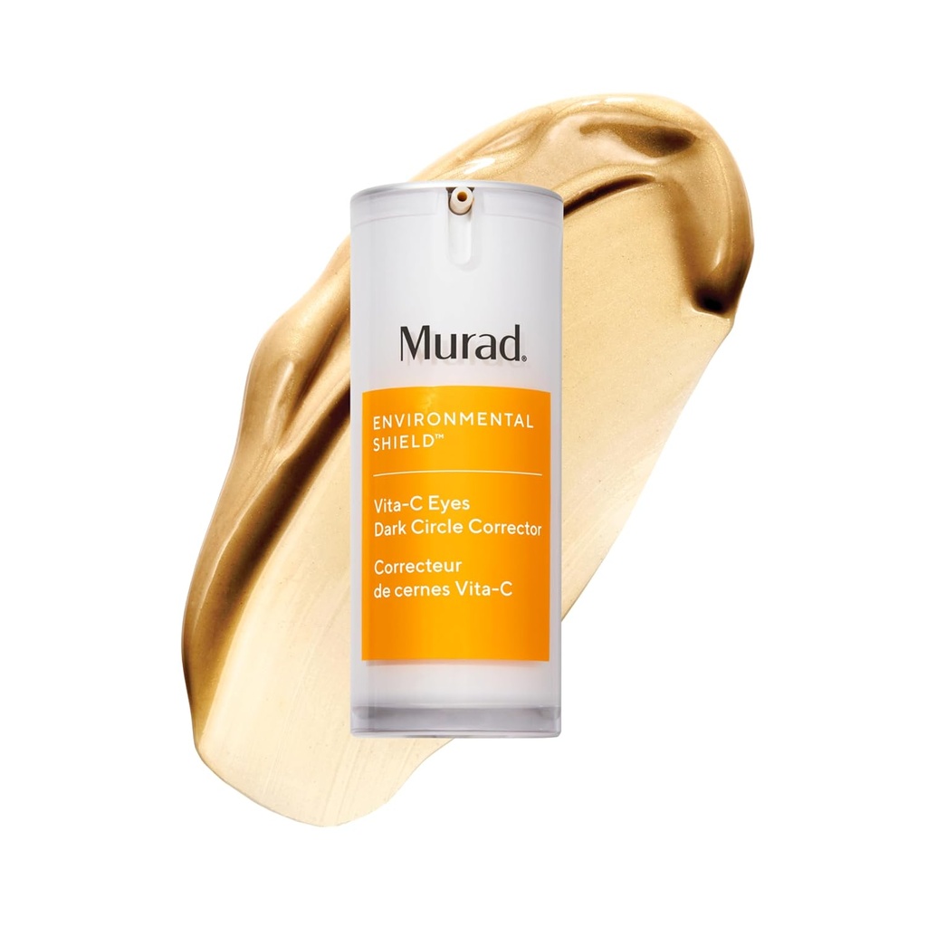Murad Vita-C Ogen Donkere Cirkel Corrector Goud-gestabiliseerde Vitamine C, Algen en Cucumber Eye Serum voor het verlichten, het verminderen van de Pufiness, en het verzachten van fijne Lijnen
