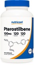 Nutricost Pterostilbene 100mg, 120 Capsules - Non-GMO, Glutenvrij