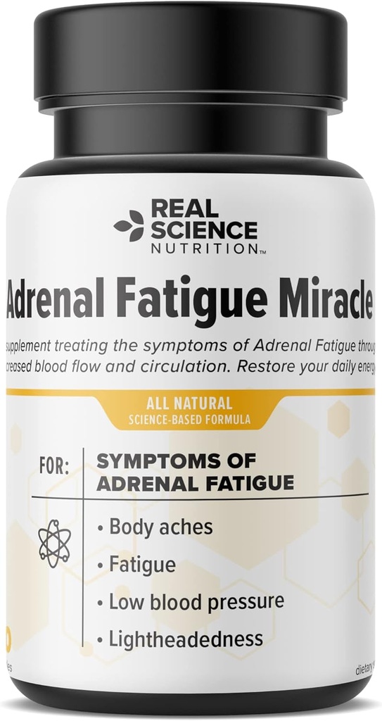 Biedt Adrenal Fatigue Miracle - een voedingssupplement samengesteld om te ondersteunen gezonde Adrenal Gland functie, kan helpen om vermoeidheid, stress, en het verbeteren van energieniveaus